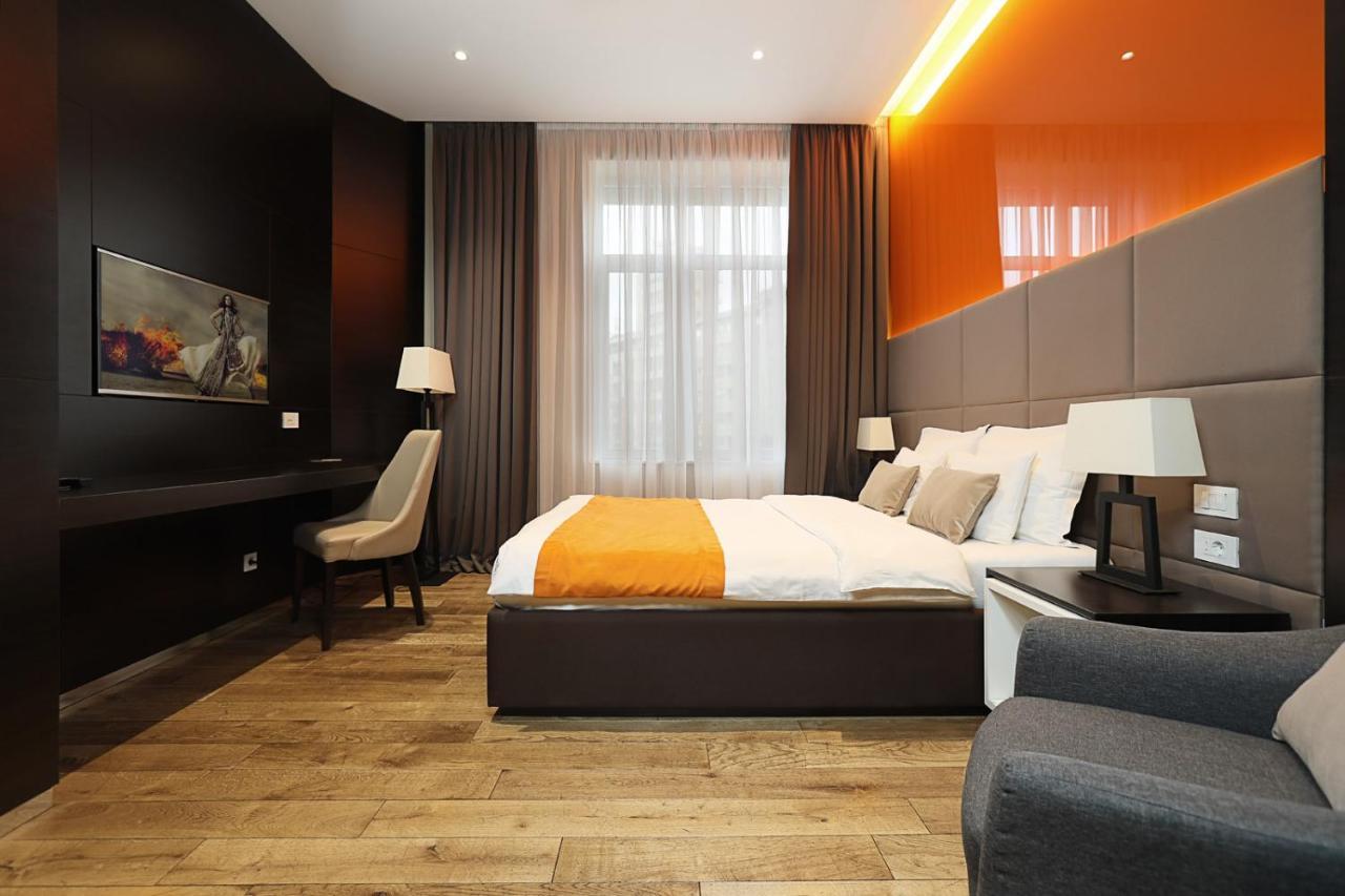 Maccani Black Luxury Suites Belgrad Exteriör bild